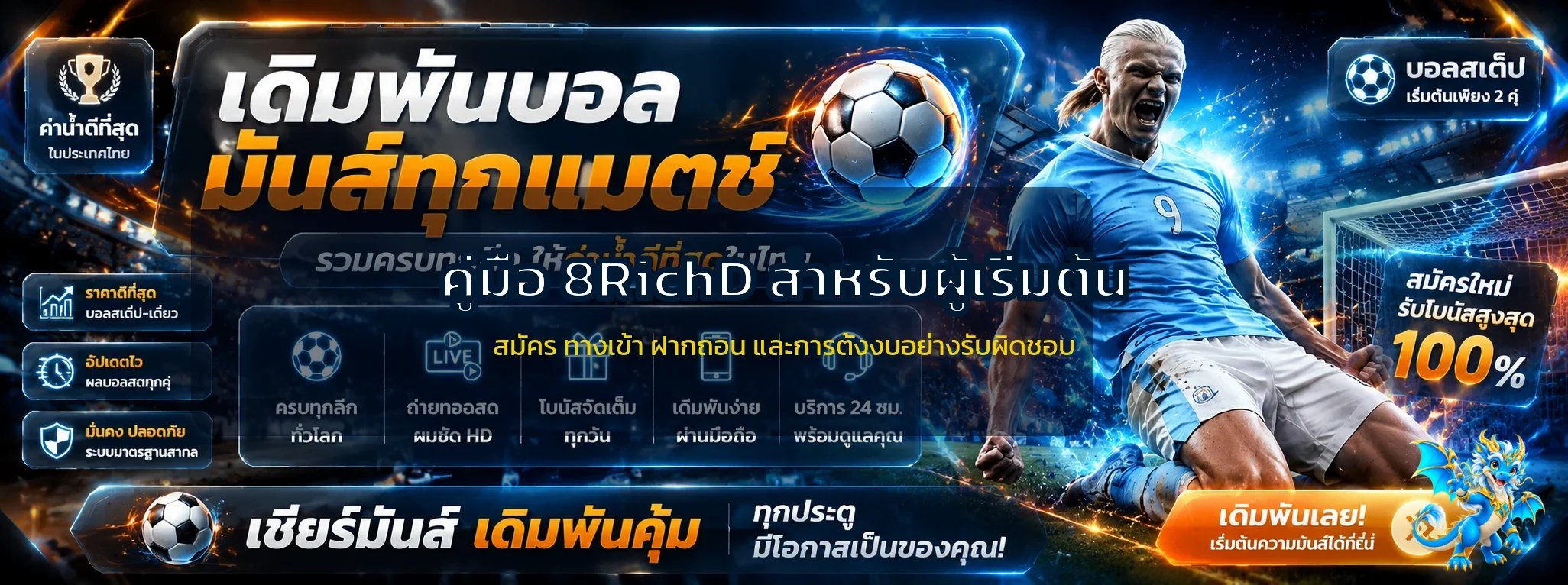8RichD คู่มือสมัคร ทางเข้า ฝากถอน สำหรับมือใหม่